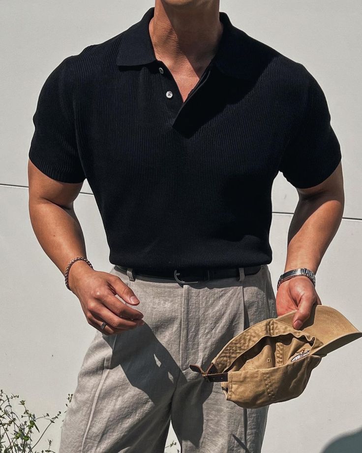Classic Black Polo Shirt